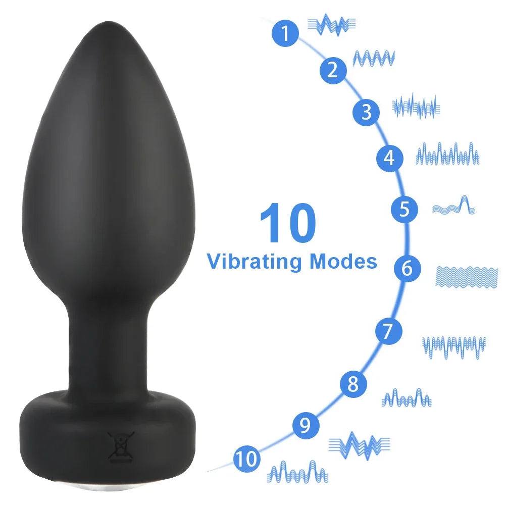 Anal Plug Vibrator