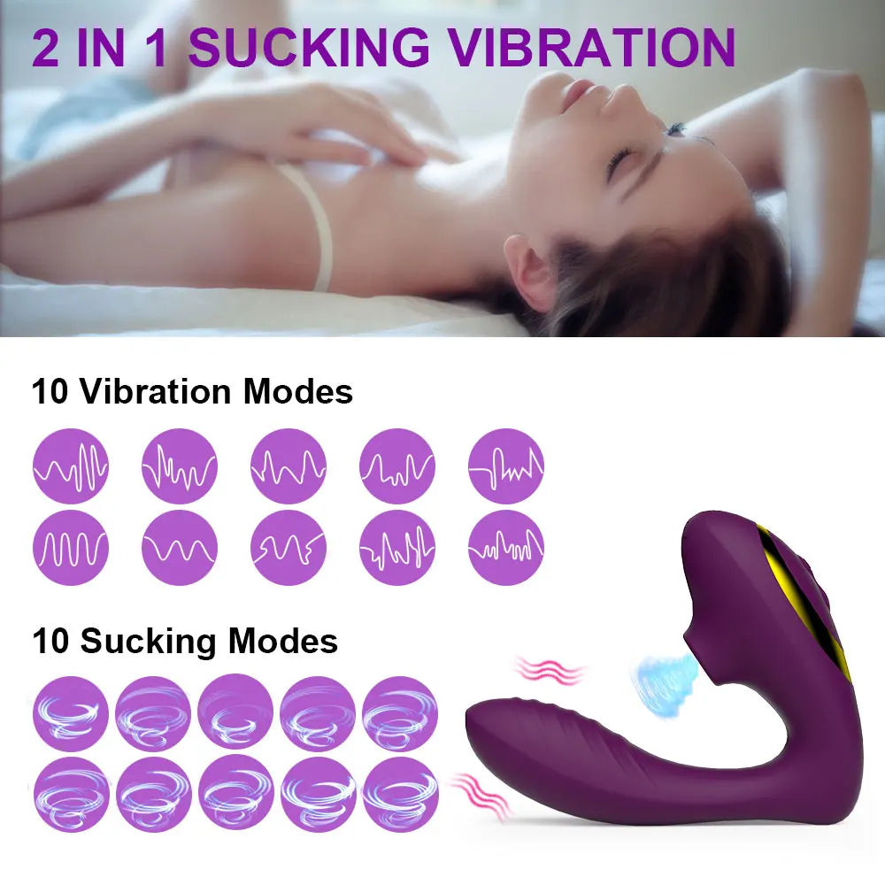 Vaginal Sucking Vibrator