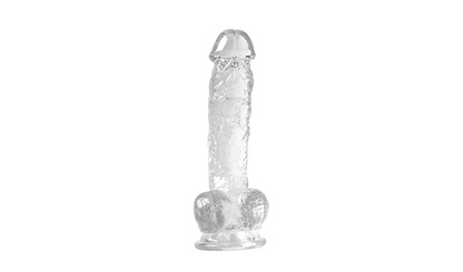 Transparent Realistic Dildo