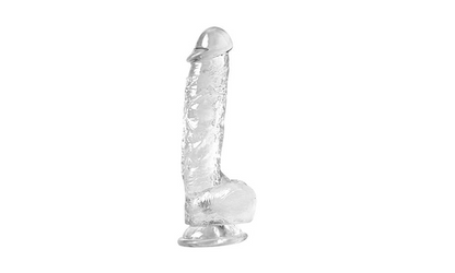 Transparent Realistic Dildo